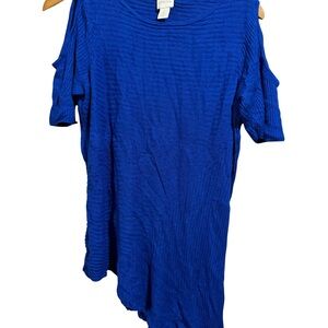 Chico's Bright Blue Knit Top